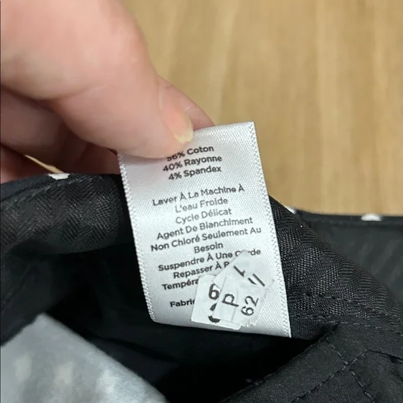 NWOT - TALBOTS Hampshire Ankle Pants in Black & White - Picture 10 of 14